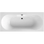 Изображение товара квариловая ванна 170x75 см альпийский белый villeroy & boch oberon 2.0 ubq170obr2dv-01