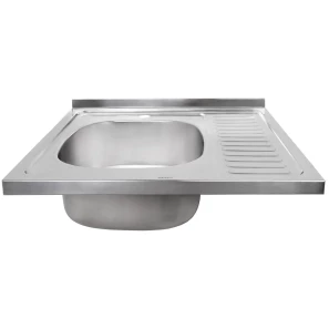 Изображение товара кухонная мойка kaiser полированная сталь kss-6060l