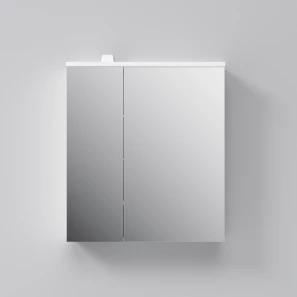 Изображение товара зеркальный шкаф 60x68 см белый глянец r am.pm spirit v2.0 m70amcr0601wg