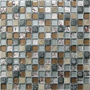 Изображение товара коллекция плитки bonaparde стеклянная с камнем