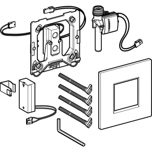 Изображение товара система электронного управления смывом писсуара, питание от батарей, защитная крышка типа 30 geberit альпийский белый 116.037.kj.1