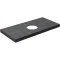 Столешница 100 см темно-серый матовый для накладных раковин Kerama Marazzi Canaletto Роверелла CN100.DL501320R - 1