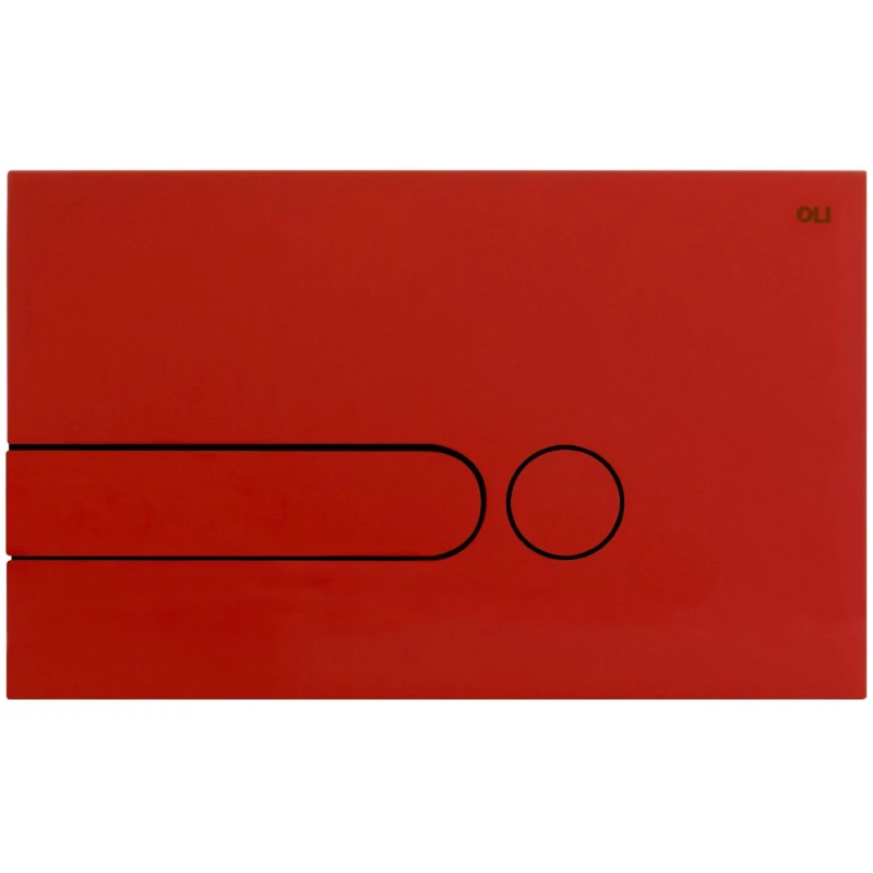 Смывная клавиша OLI I-Plate красный 670007
