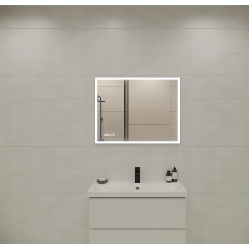 Зеркало 100x80 см Cersanit Design LU-LED011*100-d-Os