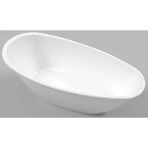 Изображение товара ванна из литьевого мрамора 155x73 см whitecross spinel b 0210.155073.100