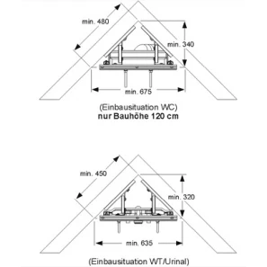 Изображение товара комплект крепления к стене для углового монтажа mepa varivit 541014