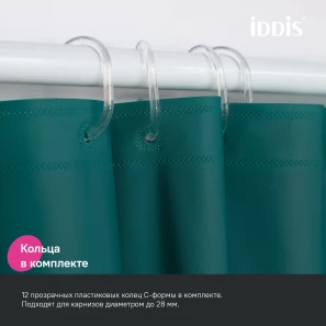 Изображение товара штора для ванной комнаты iddis promo p04pe18i11