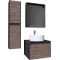Комплект мебели дуб веллингтон/графит 60 см Grossman Смарт 106009 + GR-3012 + 206007 - 3