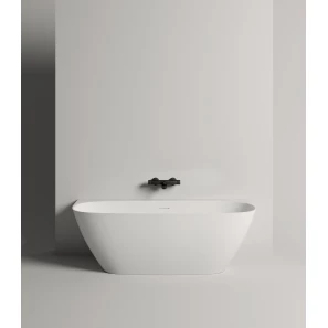Изображение товара ванна из литьевого мрамора 170x80 см salini s-stone sofia wall 102522m