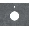 Столешница 60 см темно-серый матовый для накладных раковин Kerama Marazzi Canaletto Роверелла CN60.DL501320R - 2