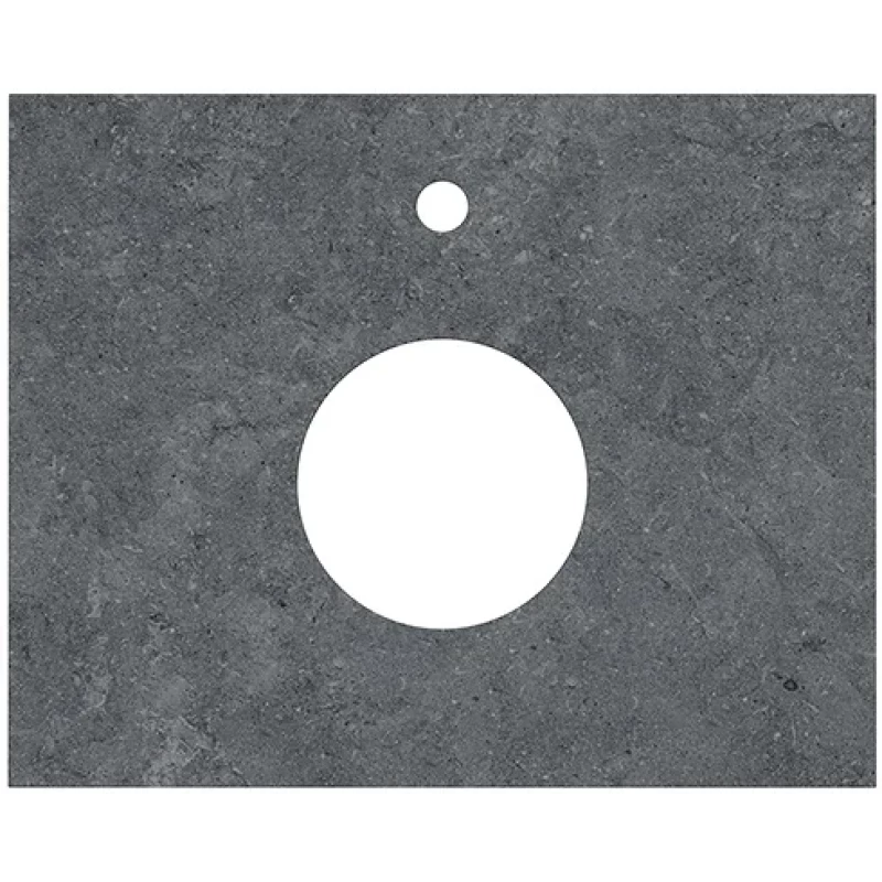 Столешница 60 см темно-серый матовый для накладных раковин Kerama Marazzi Canaletto Роверелла CN60.DL501320R