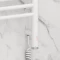 Полотенцесушитель электрический 1000x400 белый глянец МЭМ правый, перемычка прямая Сунержа Богема 3.0 12-5805-1040 - 3