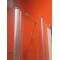 Шторка для ванны 110 см прозрачное стекло Provex Vario 2001KV28GLR+ - 2