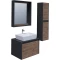 Комплект мебели дуб веллингтон/графит 60 см Grossman Смарт 106009 + GR-3017 + 206007 - 2