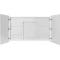 Комплект мебели белый глянец 120 см Акватон Лондри 1A235901LH010 + 1A72243KLH010 + 1A267402LH010 - 7