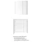 Зеркальный шкаф 80x81 см белый глянец Акватон Беверли 1A237102BV010 - 3