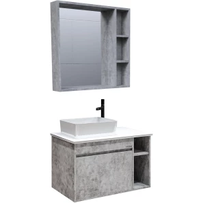 Изображение товара комплект мебели бетон 80 см grossman фалькон 108005 + gr-3016 + 208003