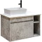Комплект мебели бетон 80 см Grossman Фалькон 108005 + GR-3016 + 208003 - 4