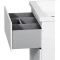 Комплект мебели белый глянец 61 см Am.Pm Gem M90FSX06022WG32 + M90WCC0602WG + M91AMOX0551WG - 9