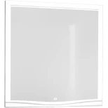 Изображение товара зеркало 80x80 см белый глянец laparet bianca bial.02.48/w