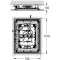 Потолочный душ 1016x762 мм с подсветкой Grohe Rainshower F-Series 4 AquaSymphony 26373001 - 12
