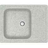 Изображение товара кухонная мойка zett lab модель 15 светло-серый матовый t015q010