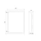 Зеркальный шкаф 60x80 см белый матовый R IDDIS Zodiac ZOD6000i99 - 6