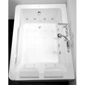 Изображение товара акриловая гидромассажная ванна 172x121 см gemy g9226 k