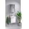 Комплект мебели белый глянец/бетон светлый 49,5 см Aqwella Smart SRT0105BS + UM-MOD50SL/1 + MC.04.05 - 1