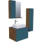 Комплект мебели дуб веллингтон/бриз матовый 65 см Grossman Альба 106502 + GR-3016 + 206502 - 3