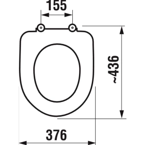 Изображение товара сиденье для унитаза jika olymp/baltic 8.9328.1.300.063.9