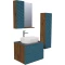 Комплект мебели дуб веллингтон/бриз матовый 65 см Grossman Альба 106502 + GR-3020 + 206502 - 1