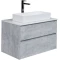 Комплект мебели светлый цемент 80 см Grossman Эдванс 108010 + GR-3031 + 208007 - 3