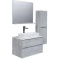 Комплект мебели светлый цемент 80 см Grossman Эдванс 108010 + GR-3031 + 208007 - 2