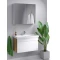 Комплект мебели белый глянец/дуб балтийский 80 см Aqwella Smart SRT0108DB + UM-MOD80SL/1 + MC.04.08 - 1