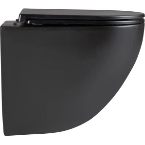 Изображение товара подвесной безободковый унитаз с сиденьем микролифт lemark glazer 9612004