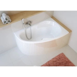 Изображение товара акриловая ванна 150x95 см правая excellent newa plus waex.nep15wh