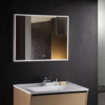 Изображение товара зеркало 80x60 см silver mirrors santana led-00002259