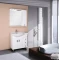Комплект мебели белый глянец 83 см Onika Эльбрус 108202 + 1WH110228 + 208022 - 1