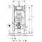 Комплект подвесной унитаз Duravit Starck 3 2200090000 + 0063810000 + система инсталляции Geberit 111.362.00.5 - 8