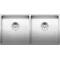Кухонная мойка Blanco Claron 400/400-IF InFino зеркальная полированная сталь 521617 - 1
