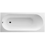 Изображение товара квариловая ванна 160x75 см альпийский белый villeroy & boch oberon ubq160obe2v-01