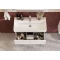 Комплект мебели белый матовый 80 см Roca Oleta A857640501 + 3274C500Y + A857647501 - 3