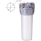 Магистральный фильтр для холодной воды Барьер ВМ 1/2" H101P00 (4601032021016) - 1