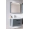 Зеркальный шкаф 75x75 см светло-серый глянец Verona Susan SU602LG21 - 3
