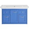 Комплект мебели синий матовый 105,8 см ASB-Woodline Толедо - 6