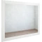 Зеркало 93,8x80 см белый матовый Sanflor Ванесса C15326 - 1