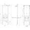 Комплект подвесной унитаз + система инсталляции Cersanit City A64277 - 6