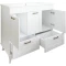 Комплект мебели белый матовый 95 см Sanflor Ванесса C15328 + C15326 - 5