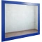 Зеркало 93,8x80 см индиго матовый Sanflor Ванесса C15329 - 1